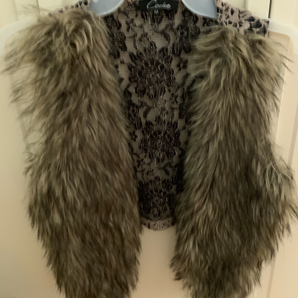 Furry vest